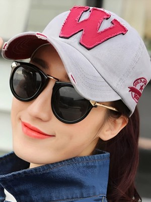 Tezzgelsin Kadın Eskitme W Ayarlanabilir Beyzbol Kep Şapka Baseball Şapka