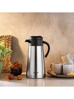 Schafer Kitchenhouse Silver Termos 2 L-Inox