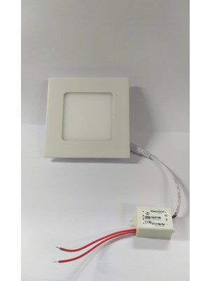 Efe Elektrik Celight 6 Watt LED Panel Kare Beyaz Kasa Beyaz Işık