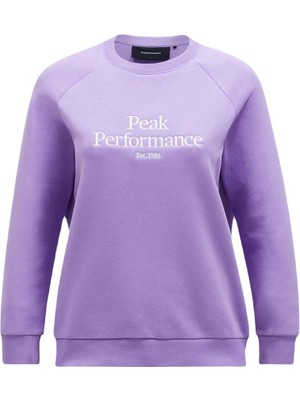 Peak Performance G79578090 W Original Crew Kadın Spor T-shirt
