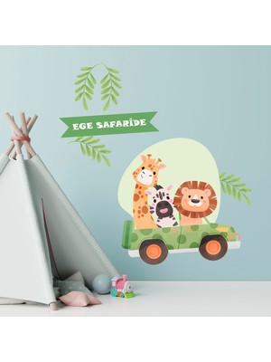 Ravino Home Safari Çocuk Odası Duvar Sticker