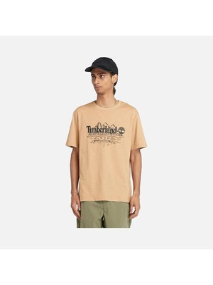 Timberland Short Sleeve Graphic Slub Tee Erkek T-Shirt Tb0a5ufueh31