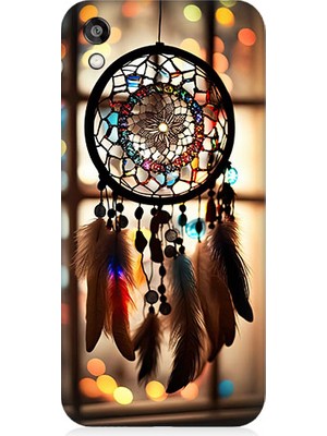 Teknomeg Huawei Honor 8s Uyumlu Düş Kapanı Dreamcatcher Desenli Silikon Kılıf