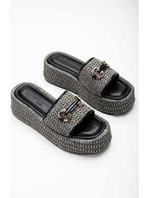 Suins Shoes Suins Berny Kadın Taşlı Tokalı Terlik