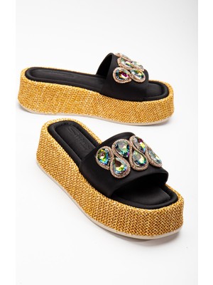 Suins Shoes Suins Berny Kadın Taşlı Tokalı Terlik