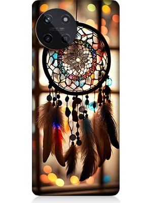 Teknomeg Realme 11 4g Uyumlu Düş Kapanı Dreamcatcher Desenli Silikon Kılıf