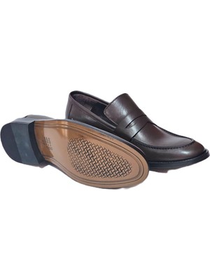 Yetiş Luxury Erkek  Deri Tamamen El Yapımı Neolit Taban Klasik Erkek Ayakkabı