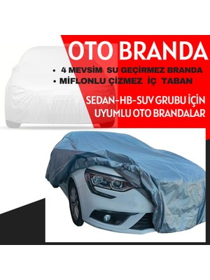 Rs Auto Aksesuar Toyota Corolla 2007 Üstü Sedan  Uyumlu Oto Brandası