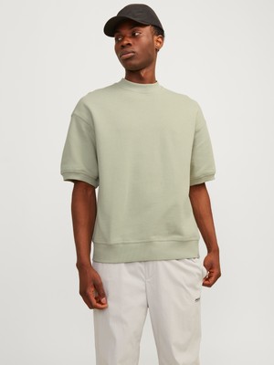 Jack & Jones Erkek Kisa Kollu Sweatshirt - Collective