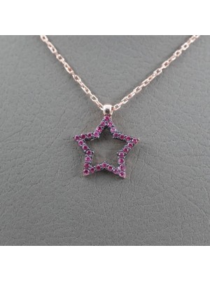 Self Pink Star Kolye SE-1005