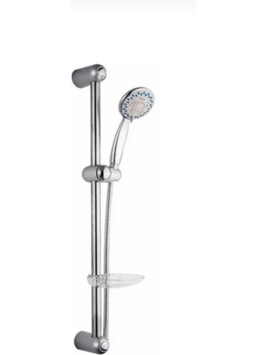 Vatan Sürgülü Duş Seti Krom Kaplama Altın Renk Ergonomik Kullanım Özellikli