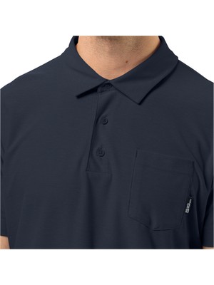 Jack Wolfskin Terral Erkek Kısa Kollu Polo T-Shirt