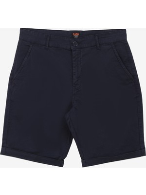 Lee Regular Fit Koyu Lacivert Erkek Şort L231145411 Non Denim Şort