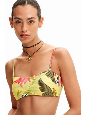 Desigual Sarı Kadın Bikini Üst 24SWMK06