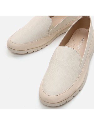 Hotiç 01AYH283870A330  Deri Naturel Kadın Loafer