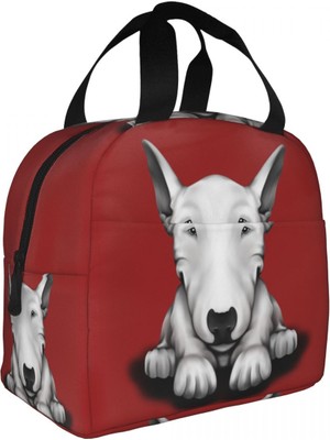 Yuying Shop No.11 Tarzı 22X20X13CM Ingilizce Bull Terrier Termal Yalıtımlı Öğle Yemeği Çantaları Kadın Hayvan Pet Köpek Yeniden Kullanılabilir Yemek Kabı Çok Fonksiyonlu Yiyecek Kutusu (Yurt Dışından)