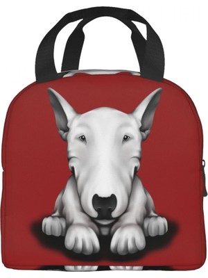 Yuying Shop No.11 Tarzı 22X20X13CM Ingilizce Bull Terrier Termal Yalıtımlı Öğle Yemeği Çantaları Kadın Hayvan Pet Köpek Yeniden Kullanılabilir Yemek Kabı Çok Fonksiyonlu Yiyecek Kutusu (Yurt Dışından)