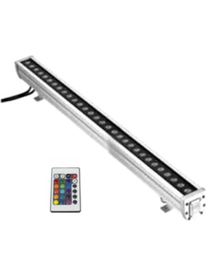 İsra LED Aydınlatma 1 Metre Rgb Wallwasher Duvar Bina Dış Cephe Boyama LED Aydınlatma