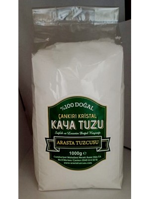 Şifay Tuz Çankırı Kristal Kaya Sofra Tuzu 1 kg