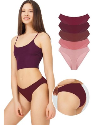 Pamuklu Kadın Bikini Külot 5'li Paket-2