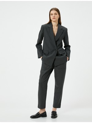 Koton Havuç Pantolon Beli Bağcıklı Cep Detaylı