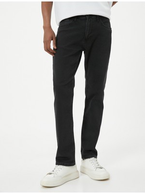 Koton Straight Fit Kot Pantolon - Mark Jean