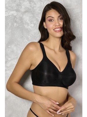 Yeni İnci Toparlayıcı Kalın Askılı Geniş Agraflı Sütyen