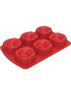 Siliko World Silikon  Kek Pasta Sabun Mum Kalıbı