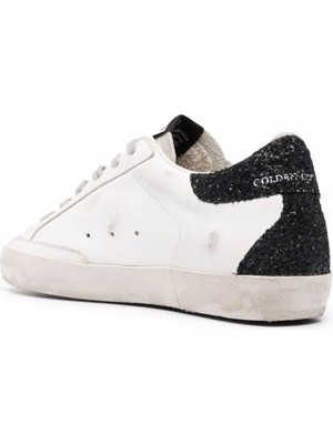 Passionis Sneaker Ayakkabı - Women Sneaker - Golden Goose Super-Star -Star-Patch Lace-Up