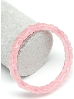 Alibaba Doğaltaş Pembe Kuvars Doğal Taş Bileklik 12 x 13 mm Özel Kesim