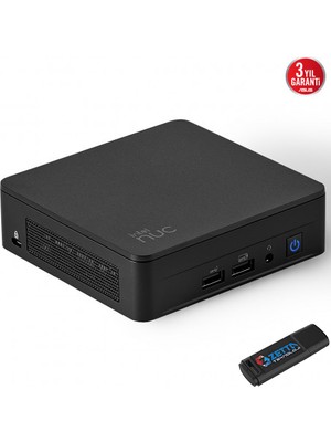 Asus NUC13 Pro Slim Kit Intel Core Vpro® 1350P 32GB 1tb SSD Windows 11 Pro Wifi/bluetooth/thunderbolt Mini Bilgisayar NUC13L3KV5P11 + Zetta Flash Bellek