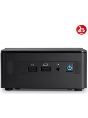 Asus NUC13 Pro Tall Kit Intel Core Vpro® 1350P 8gb 1tb SSD Freedos Wifi/bluetooth/thunderbolt Mini Bilgisayar NUC13L3HVF03 + Zetta Flash Bellek