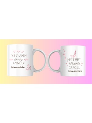 Ck Store Anneler Günü Kişiye Özel Baskı Kupalar