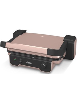 Simfer SK-4647 Marine Tost Makinesi 6 Dilim Metal Granit Plaka Özellikli Rose Gold Renk
