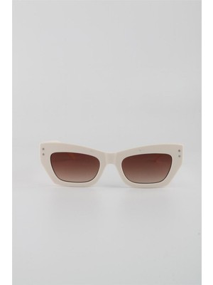 Silvio Monetti Beyaz Degrade UV400 Filtre Kadın Güneş Gözlüğü 615258