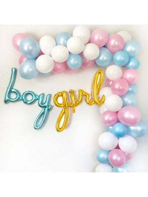 Kidspartim Boy ve Girl Balon Zincir Seti