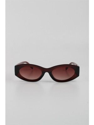 Silvio Monetti Kahverengi Degrade UV400 Filtre Kadın Güneş Gözlüğü 615271