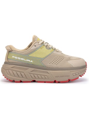 Fessura Kadın Tekstil Kum/sarı Sneakers & Spor Ayakkabı 1001 TRX001 Bn Ayk Y24 Land/lıme