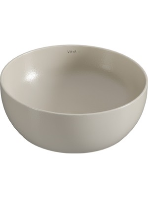 VitrA Outline Recycled 7992B066-0016 Çanak Lavabo, Mat Bej