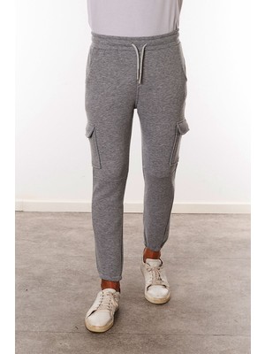 Cazador Caz 8005 Paça Lastikli Kargo Cep Erkek Eşofman Alt