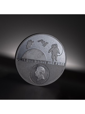 AgaKulche Real Heroes Astronaut 2024 3 Ons 93.30 Gram Gümüş Sikke Coin (999.9)