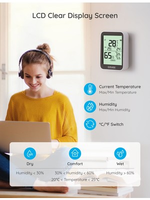 Govee Akıllı Isı ve Nem Ölçer