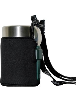 Stanley Safir Kamp 0.40 Lt Neopren Termos Kılıfı Omuz Askılı Uzun Süre Sıcak/Soğuk Koruma