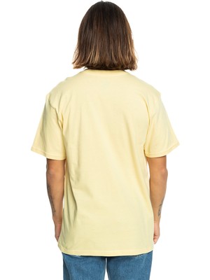 Quiksilver One Last Surf Ss Erkek Sarı Günlük Stil T-Shirt EQYZT07674-16884