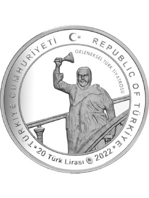 AgaKulche Adile Naşit 1 Ons 31.10 Gram Gümüş Sikke Coin (925)