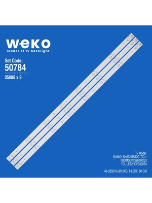 OEM WKSET-5784 36234X3 180.WOO-320014H IC-A-CNT32D522 3 Adet LED Bar