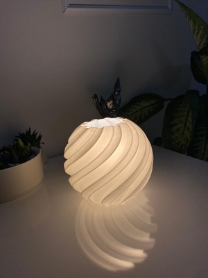 Yufi Design Wavy Cloud Abajur, Modern Abajur, Ev Dekorasyonu, Masa Lambası, Abajur, Yatak Odası Abajur