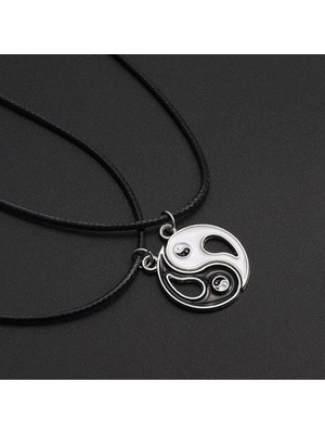 Çılgıntrend Best Friends Ying Yang Ikili Arkadaşlık Sevgili Kolye