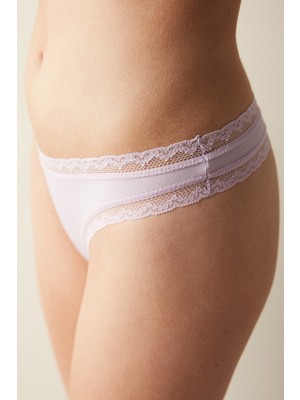 Penti Easy Micro Lace Dantel Pembe Tanga Külot