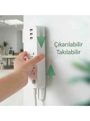 Omilife Yapışkanlı Plastik Eşya Sabitleme Aparatı Kızaklı Priz Kablo Tutacağı Renkli 6 Adet